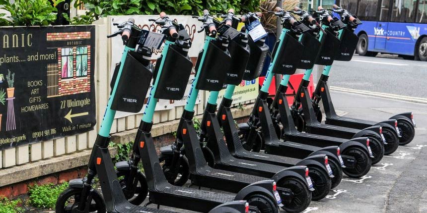 E-scooters, electric bikes, segways and hoverboards