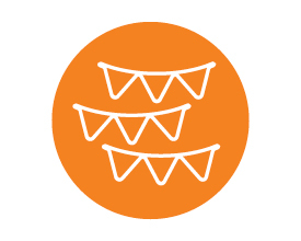 May risk - events bunting